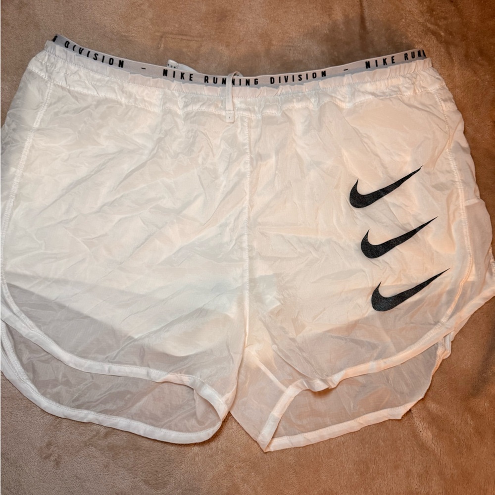 Nike Running Division White Shorts